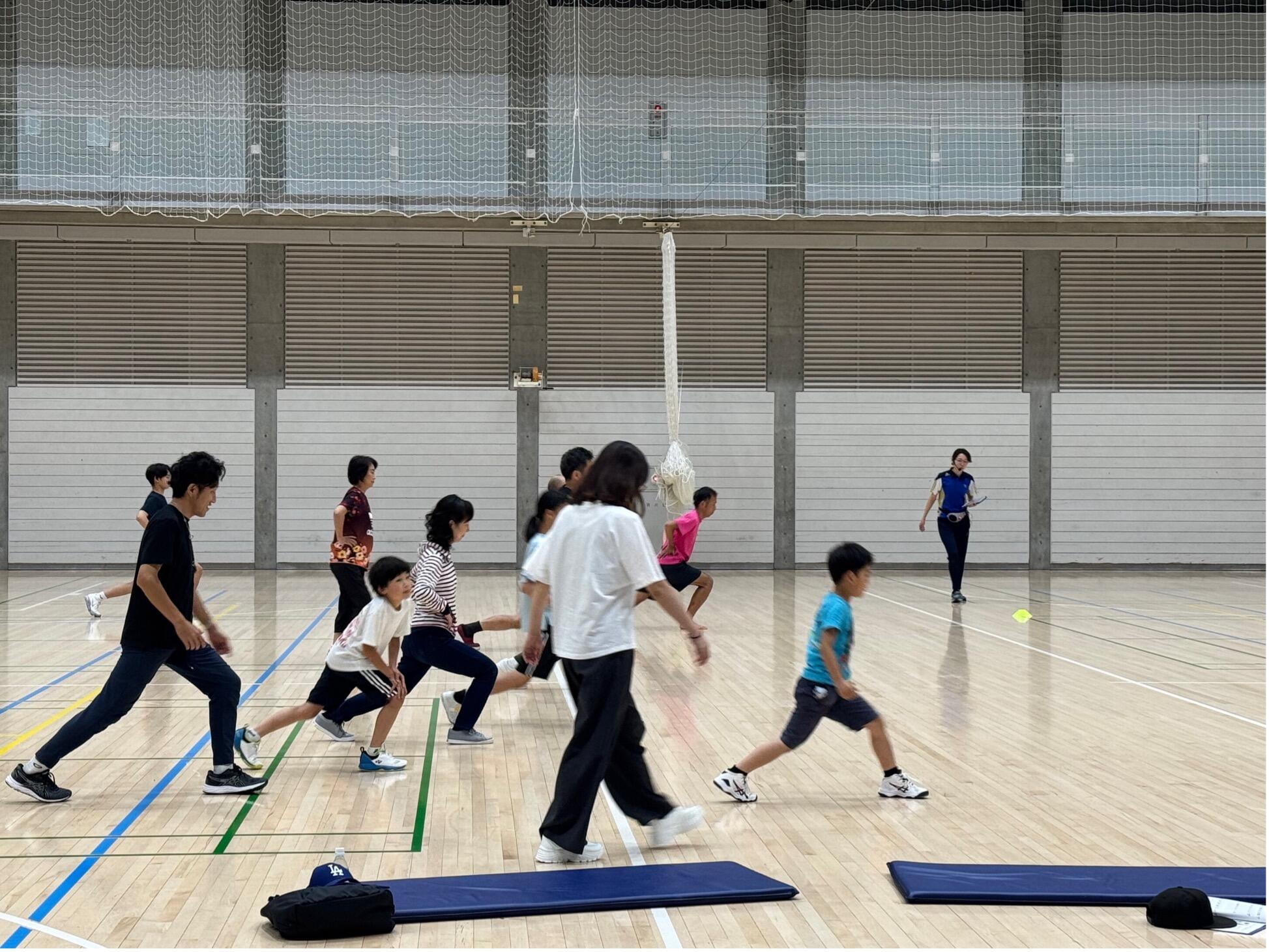 ジュニア世代のケガをしない身体づくり ― テーマ：「走る」 ―告