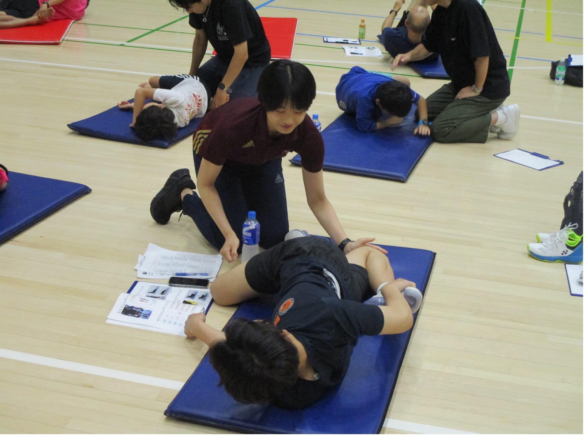 ジュニア世代のケガをしない身体づくり ― テーマ：「走る」 ―告