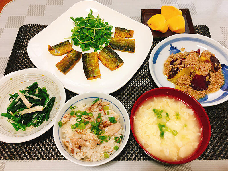 〜秋刀魚料理献立〜旬の食材レシピ